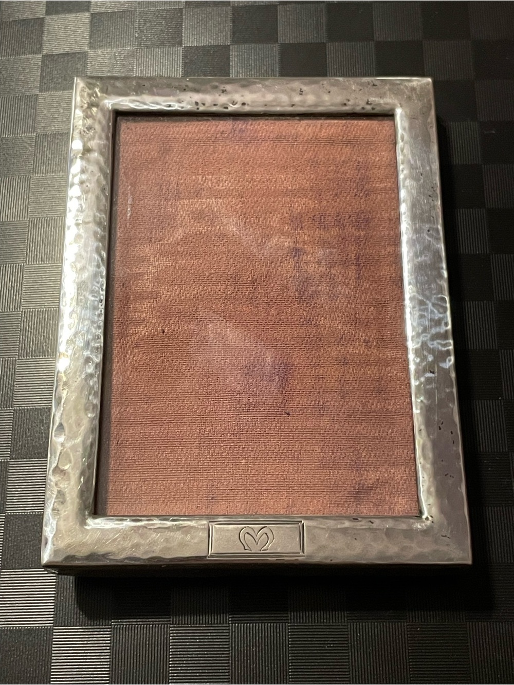 Vintage Watrous Personalized Heart Mini Sterling Silver Frame 20 #8234